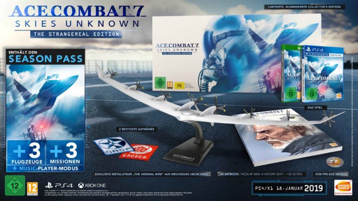Ace Combat 7: Die 170 Euro teure Strangereal Edition kann vorbestellt werden
