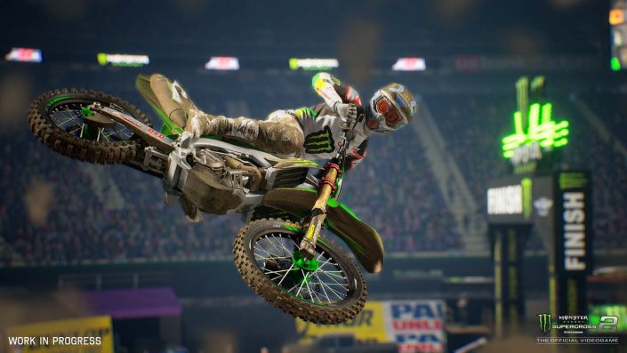 Monster Energy Supercross 3: Neues Musikvideo stimmt auf das Rennspiel ein