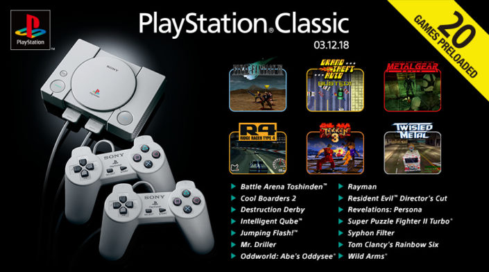 PlayStation Classic: History-Trailer und Vorbestellung wieder möglich