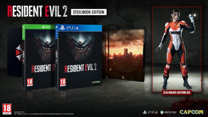 Resident Evil 2: SteelBook Edition für Europa angekündigt