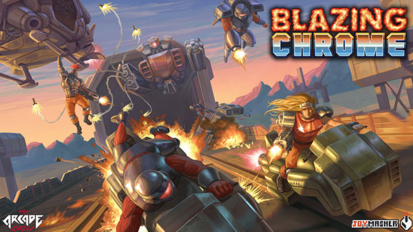 Blazing Chrome: Neues Gameplay zeigt Stage 4-1