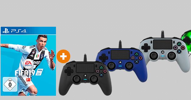 FIFA 19: Bundle mit Nacon Controller für 69 Euro