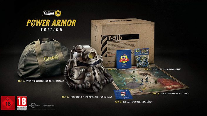 Fallout 76: Power Armor Edition – Bethesda lenkt ein – Höherwertige Tasche der Sammlerausgabe wird nachgeliefert