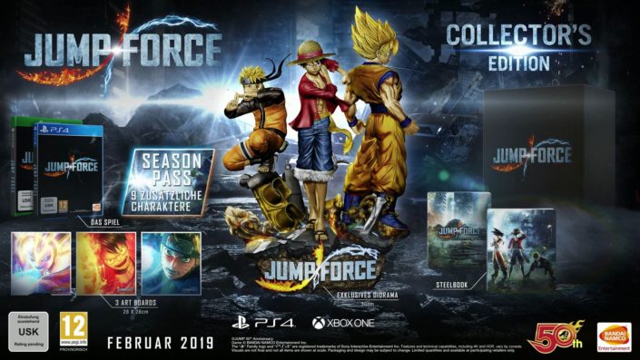 Jump Force: 260 Dollar teure Collectors Edition angekündigt