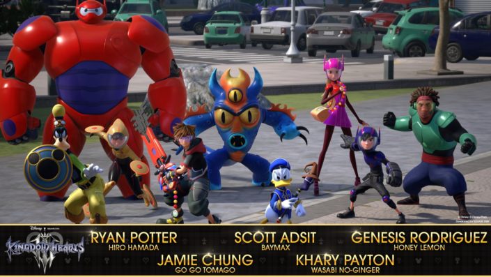 Kingdom Hearts 3: Cast der „Big Hero 6“-Charaktere enthüllt