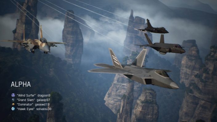Ace Combat Skies Unknown: Bilder zeigen den Multiplayer-Modus inkl. Battle-Royale, Angaben zur Spielzeit