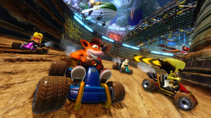 Crash Team Racing Nitro-Fueled: Weiter (Vergleichs)Bilder zur Neuauflage