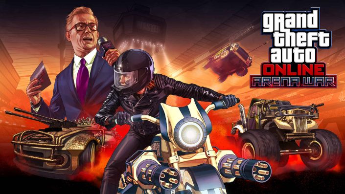 GTA Online: Arena War bringt heute Fahrzeug-Kämpfe in der Art von Twisted Metal ins Spiel – Trailer