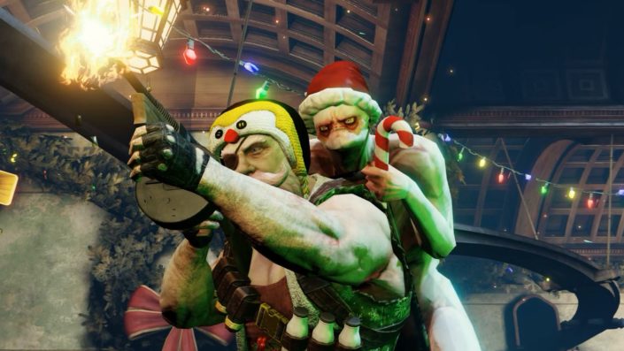 Killing Floor 2: Das Winter-Update bringt Gary Busey als Badass-Santa ins Spiel