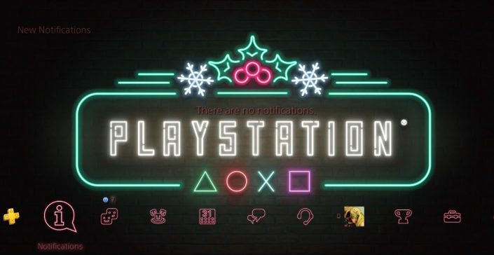 PS5: Scheinbar ein Teaser zur NextGen-Konsole in Sonys weihnachtlichem Gratis-Theme für PS4-Nutzer entdeckt