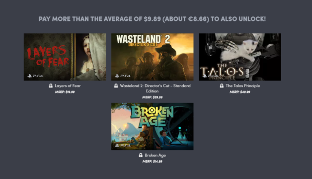 Humble PlayStation Bundle: PS4-Spielepaket günstig im Angebot