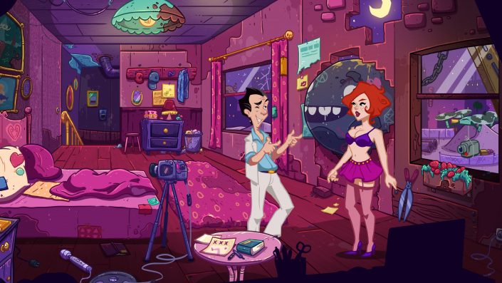 Leisure Suit Larry – Wet Dreams Don’t Dry: Mit einem passenden Trailer für die PS4 veröffentlicht