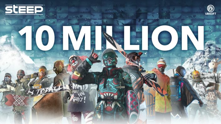 Steep: Ubisoft meldet 10 Millionen Spieler