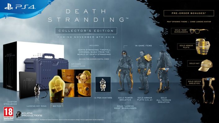 Death Stranding: Collector’s Edition bei Amazon vorbestellbar