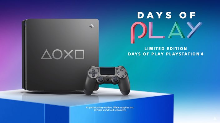 PS4 Limited Edition: Days of Play-Sondermodell steht zum Kauf bereit