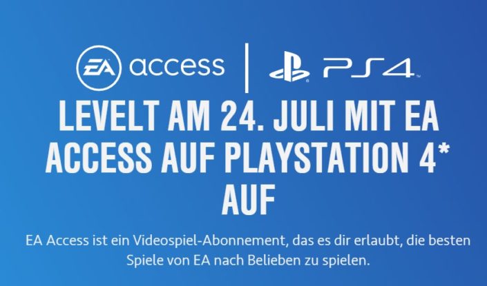 EA Access: Starttermin für PS4 enthüllt – bestätigte Spiele