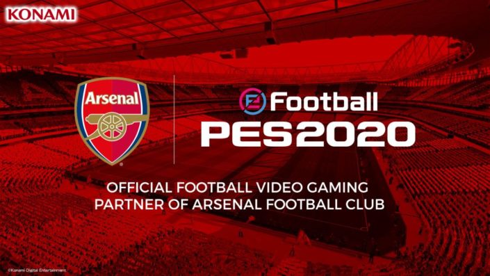 eFootball PES 2020: Konami verlängert die Partnerschaft mit dem Arsenal FC