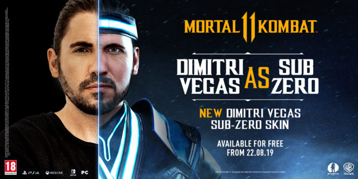 Mortal Kombat 11: Dimitri Vegas als Charakter-Skin für Sub-Zero angekündigt