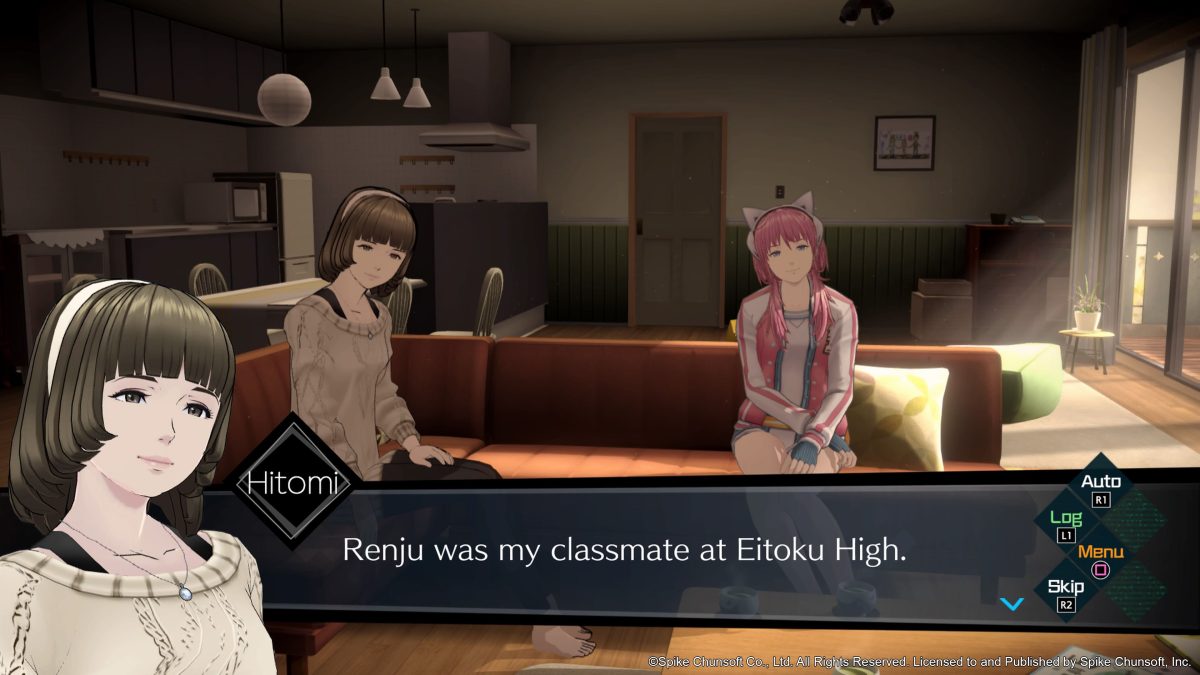 AI The Somnium Files: Neue Screenshots zeigen das Opfer Renju Okiura