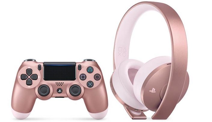 PlayStation 4: Neue Farbvarianten des Dual Shock 4 und des Gold Wireless Headsets enthüllt