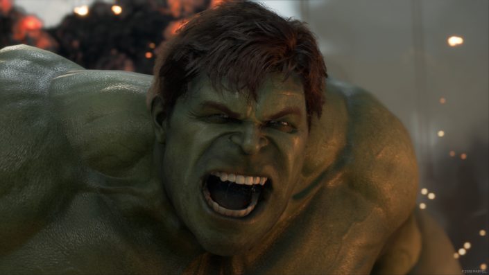 Marvel’s Avengers: Hulk im Charakter- und Kostüm-Trailer und Kostüm-Trailer für Captain America