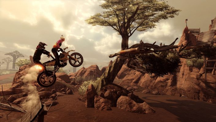 Trials Rising: Crash & Sunburn-DLC bringt zahlreiche neue Strecken und mehr