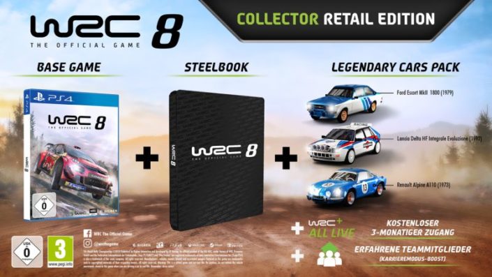 WRC 8: Termin, Collector Edition und Vorbesteller-Extras enthüllt