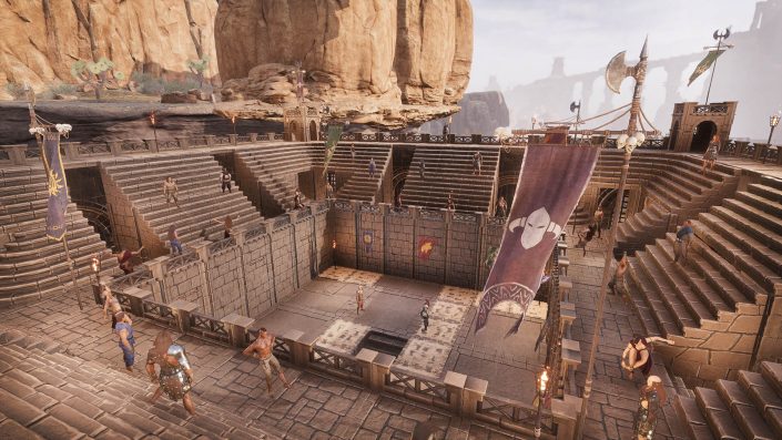 Conan Exiles Blood and Sand: Neues DLC-Pack mit zahlreichen Waffen und PvP-Battle-Arenen im Trailer vorgestellt