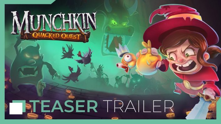 Munchkin Quacked Quest: Gaming-Adaption des Kartenspiels mit Teaser-Trailer angekündigt