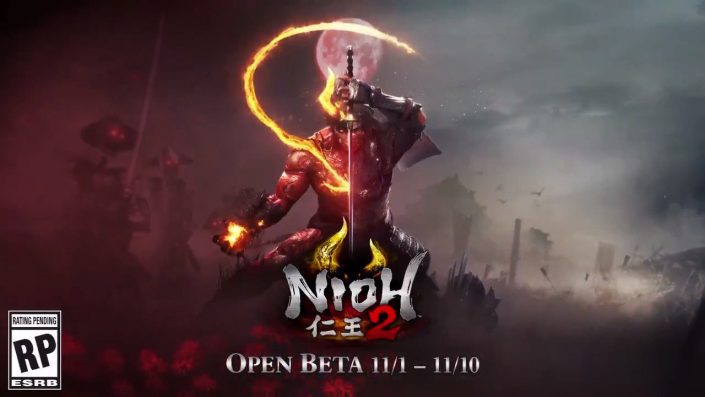 Nioh 2: Open-Beta hat einen Termin und Auslieferungszahl des ersten Teils enthüllt