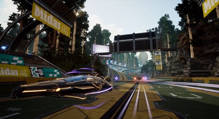 Pacer: Ajura-Strecke des Anti-Gravity-Racers im neuen Trailer