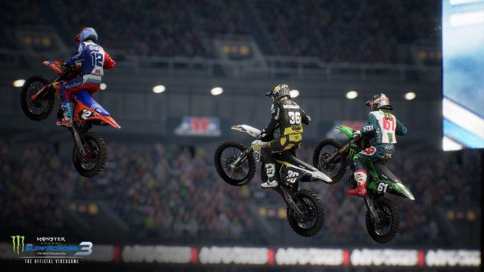 Monster Energy Supercross 3: Trailer stellt das verbesserte Physik-System vor