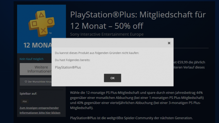 PlayStation Plus: Für 35,99 Euro im Angebot – PS Plus-Deal im PlayStation Store