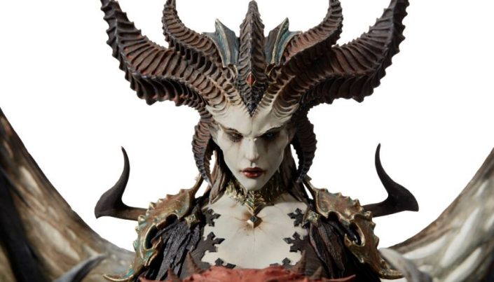 Diablo 4: Kostspielige Lilith-Statue im Blizzard Store