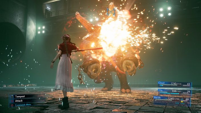 Final Fantasy VII Remake: Aeris‘ „Tempest“-Attacke vorgestellt