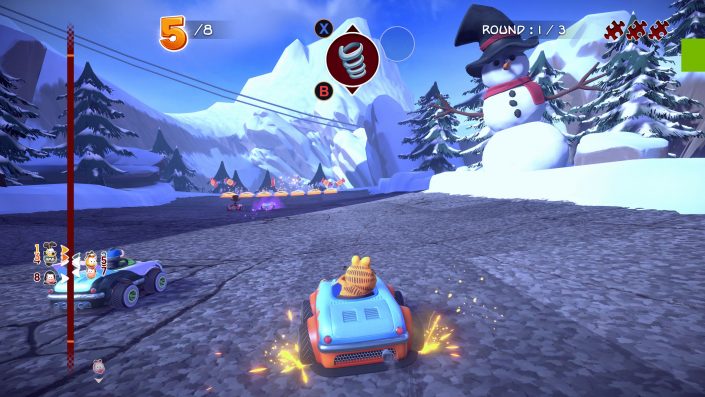 Garfield Kart Furious Racing: Launch-Trailer zum neuen Fun-Racer