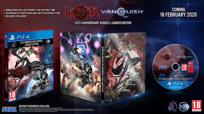 Bayonetta & Vanquish: 10th Anniversary-Bundle für PS4 veröffentlicht – Launch-Trailer