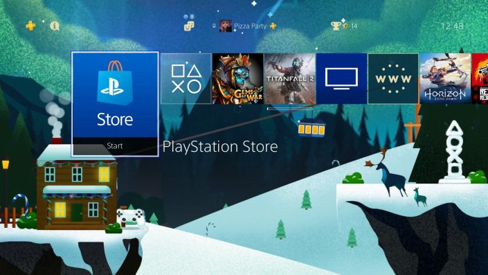 Gratis PS4-Theme: Sony verschickt PSN-Codes für ein Happy Holidays-Design