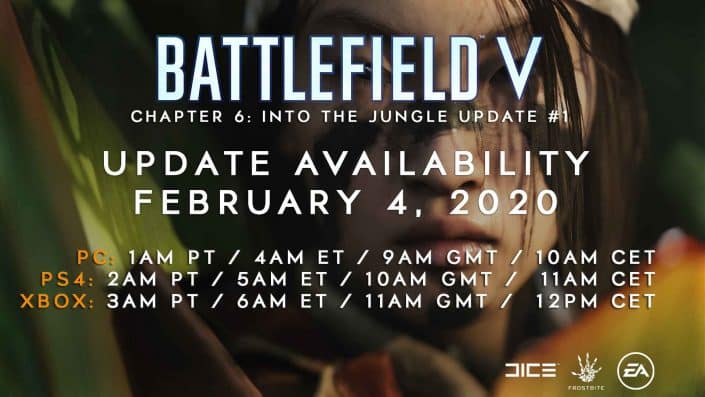 Battlefield 5: Changelog zum Update 6.0 und Download-Zeiten