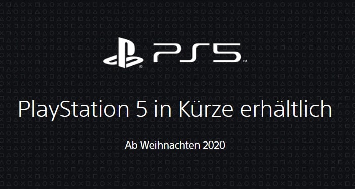 PS5: „In Kürze erhältlich“- Sony aktualisiert offizielle Webseite mit dem Release-Fenster