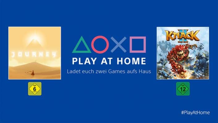 PS4: Kostenlose Spiele der „Play At Home“-Initiative ab sofort verfügbar