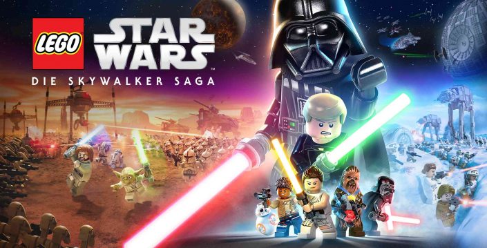 LEGO Star Wars The Skywalker Saga: Key-Artwork zeigt Helden und Schurken