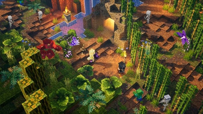 Minecraft Dungeons: Crossplay ab November – Weitere DLCs angekündigt