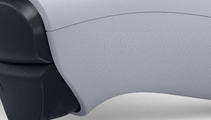 PS5 Controller: Grip-Oberfläche aus PlayStation-Symbolen
