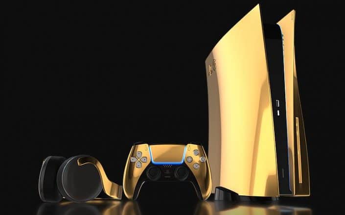 PS5: 24K Gold-Modell für Spieler mit Luxus-Ambitionen