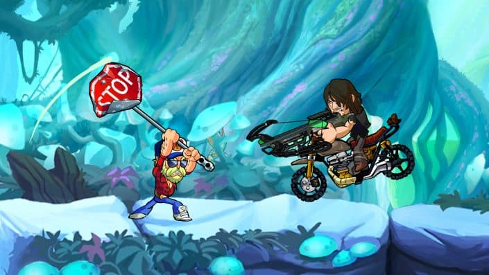 Brawlhalla: Michonne, Rick Grimes und Daryl Dixon aus The Walking Dead verfügbar Brawlhalla: Michonne, Rick Grimes und Daryl Dixon aus The Walking Dead verfügbar