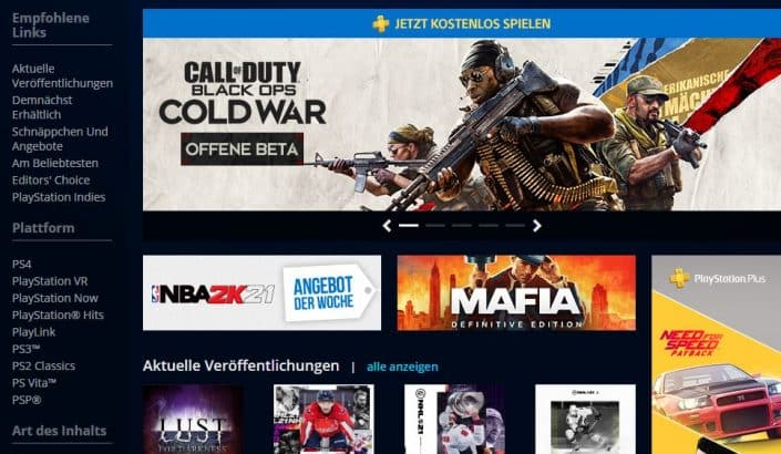 PlayStation Store: Sony bestätigt Änderungen an Mobile- und Web-Versionen – Termin und Details PlayStation Store: Sony bestätigt Änderungen an Mobile- und Web-Versionen – Termin und Details