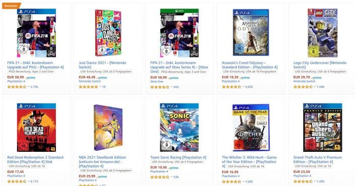 Black Friday Week: Zahlreiche Spiele deutlich im Preis gesenkt