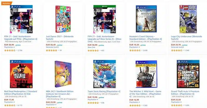 Black Friday Week: Zahlreiche Spiele deutlich im Preis gesenkt