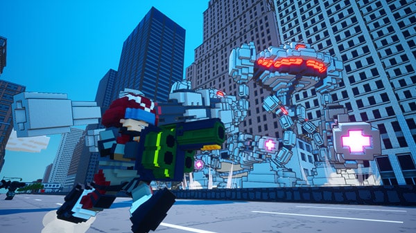 Earth Defense Force World Brothers: Waffen und Accessoires des Voxel-Abenteuers im Gameplay-Video